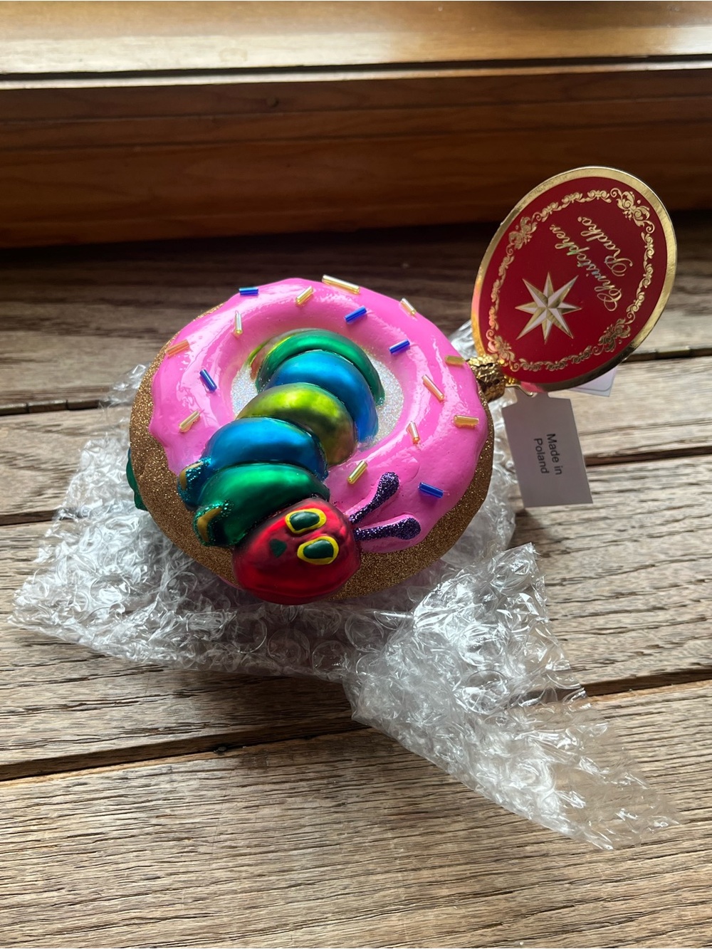 Christopher Radko Caterpillar’s Sweet Adventure Ornament – The Very Hungry Cater
